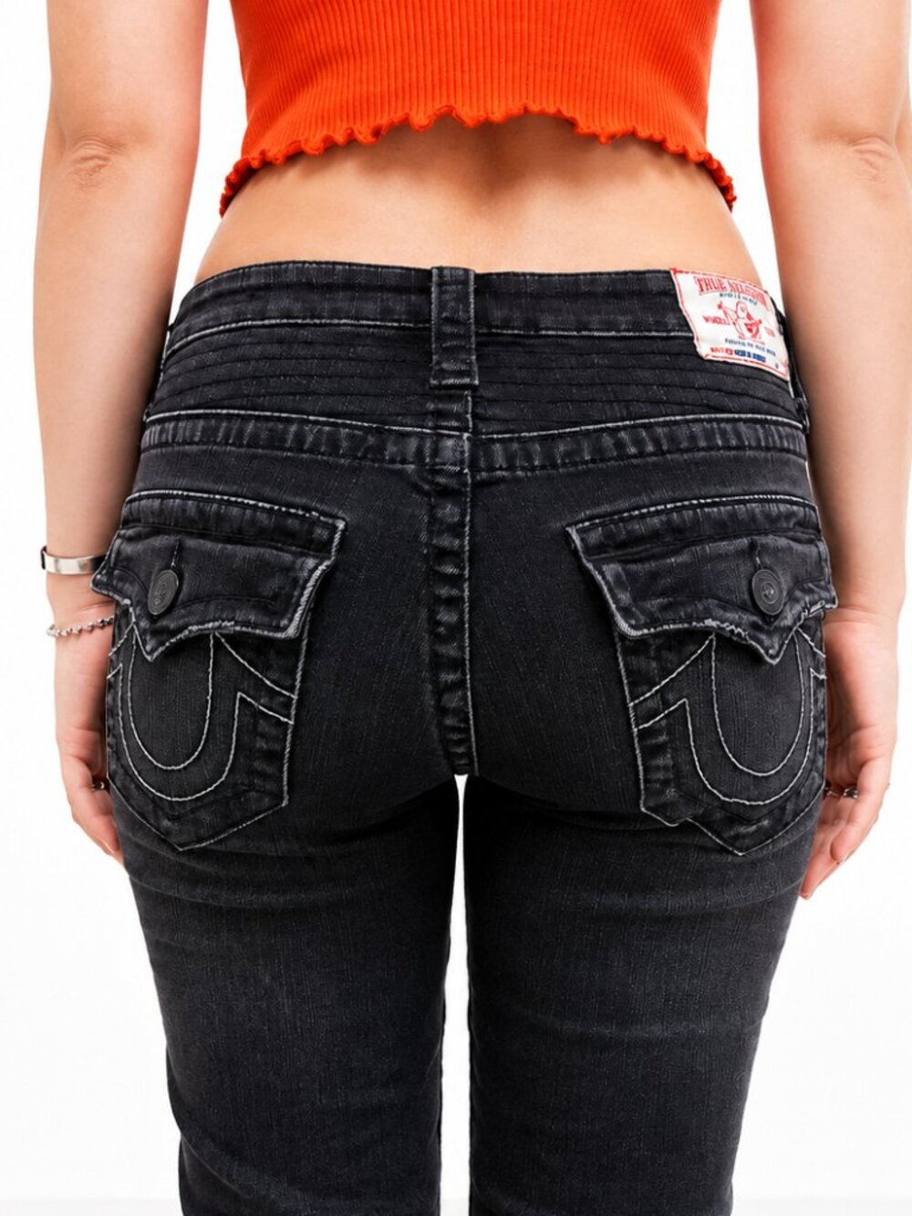TRUE RELIGION Black Jeans
